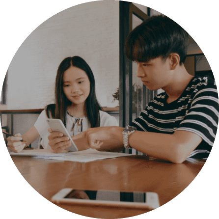 学习辅导情景图